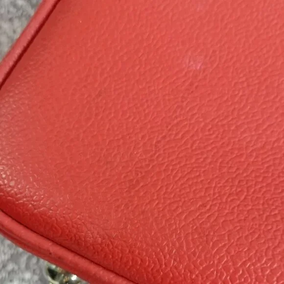 Vintage 1970sSamsonite Red Shoulder Bag RED UNISEX LEATHER